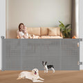 Retractable 71in Baby Gate 41in Tall - Space Saving Safety
