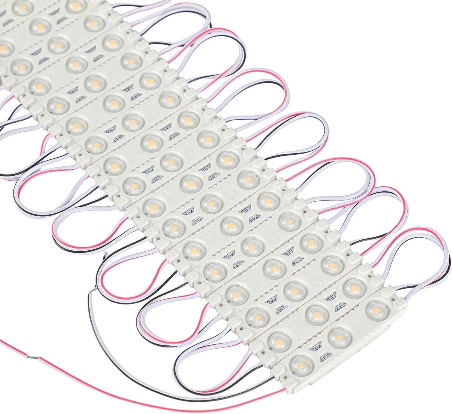 REXTiN Super Bright 200pcs 2835 LED Module Warm White Lights