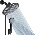 NearMoon High-Pressure 8ft' Rain Shower Head with Handheld Combo