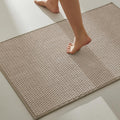 Bathroom Rugs Non Slip Washable Super Absorbent Thin Bath Mat 24in x