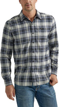 Lee Men's Extreme Motion All Purpose Long Sleeve Worker Shirt - Built