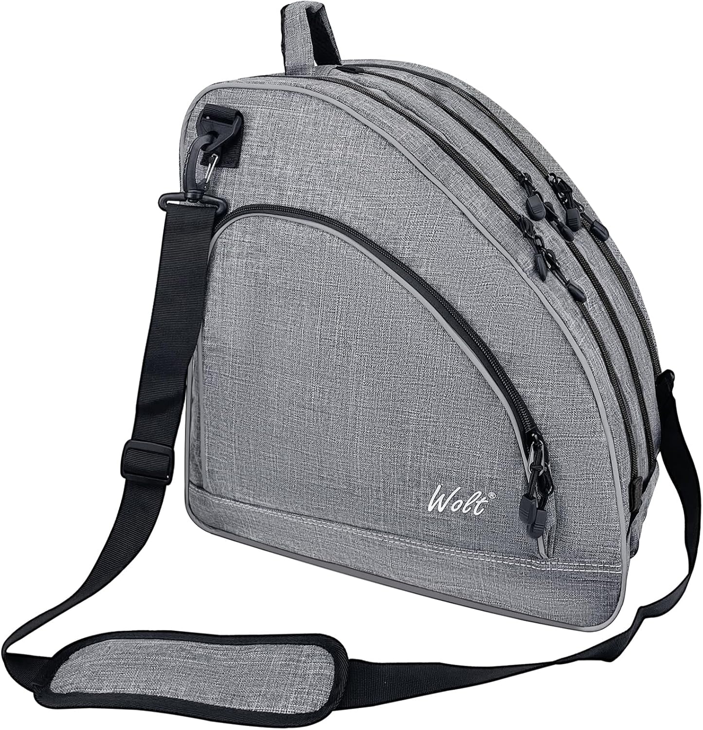 WOLT Ice Skate Bag - Large Capacity Roller Skate Bag for All