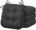 Shinnwa Dining Chair Cushions Set of 4 - Dual-Layer Memory Foam
