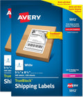 Half-Sheet Printable Shipping Labels 5.5 in x 8.5 in - 1,000 Pack