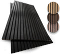 Acoustic Wood Slat Wall Panels for Soundproof Interior Decor