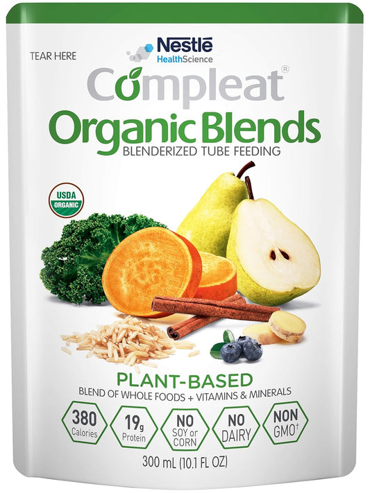 Organic Blenderized Tube Feeding - Wholesome Nutrition Blend