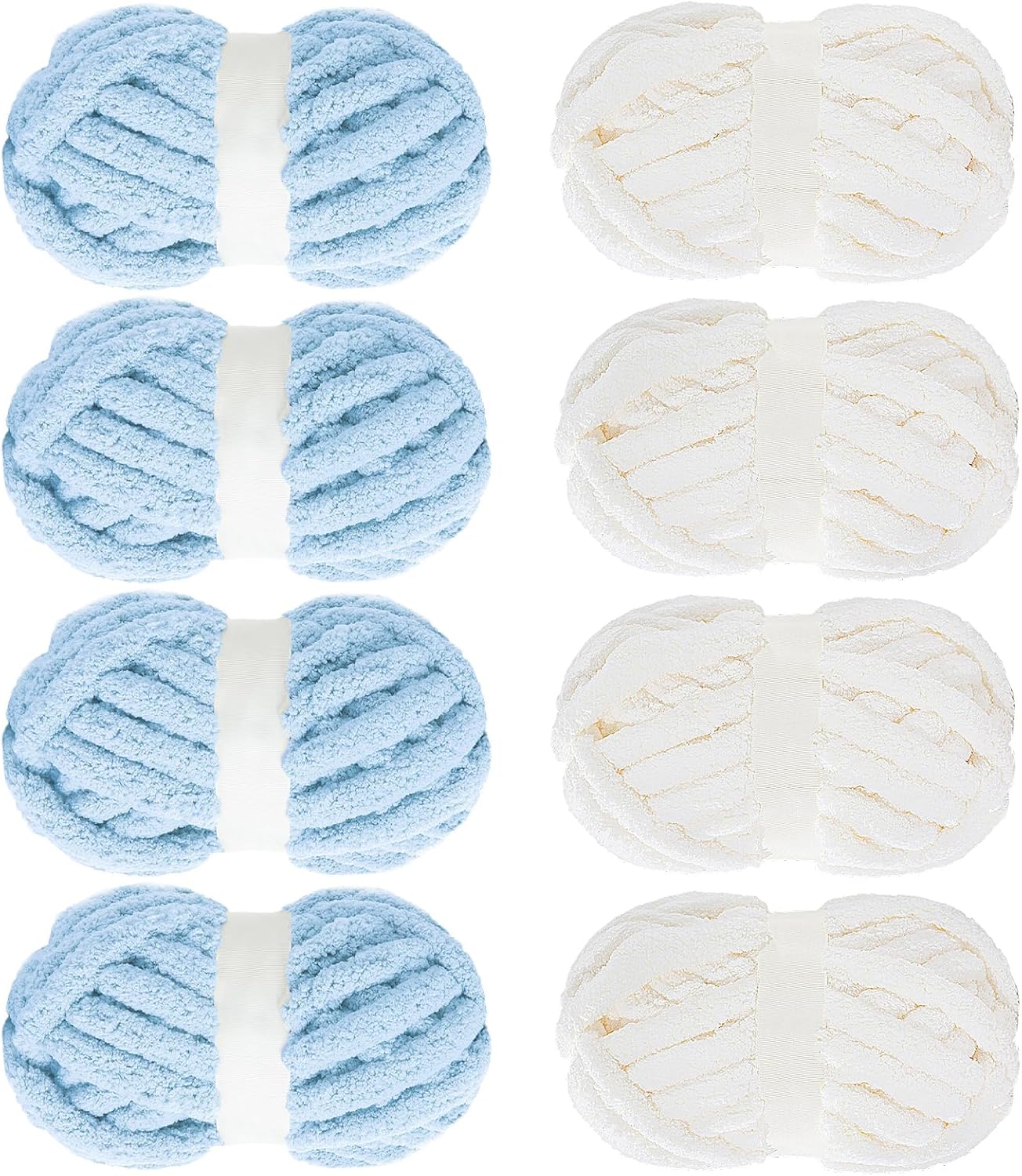 MABOZOO Assorted Chunky Yarn for Crocheting 8 Pack Review