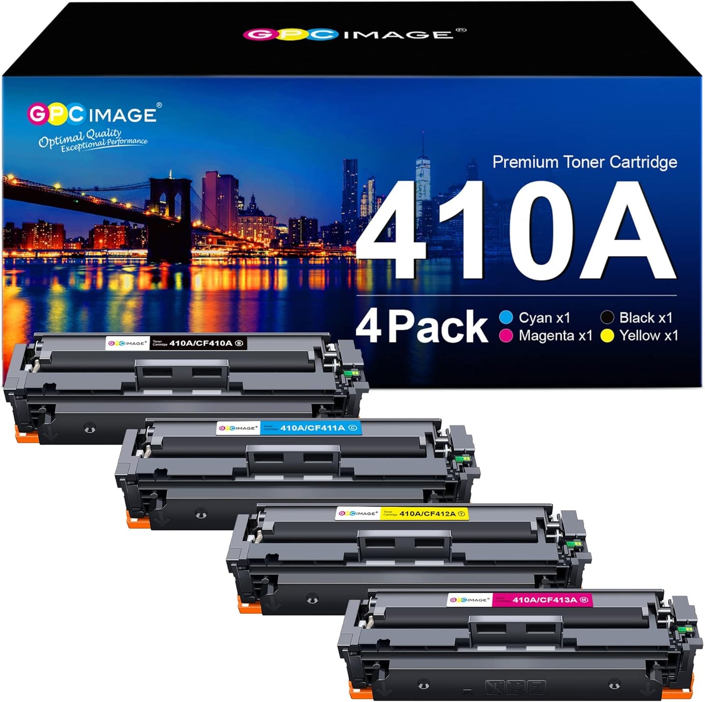 Vibrant Toner Set for HP M477 & M452 Printers