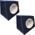 2X Audiotek CA-694A 6x9 Inch Car Audio Speaker Box Enclosures