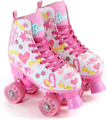 Barbie Girls Roller Skates Adjustable Sizes 12-2 - Glitter PU Wheels