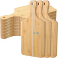 Bamboo Cutting Boards Set of 10 for Chopping and Serving Needs
