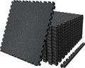 AIRHOP 0.79in Thick 24 Sq Ft Exercise Equipment Mats - Durable