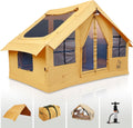 Luxury Inflatable Tent with Stove Jack - Waterproof & Easy Setup by RBM OUTDOORS