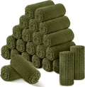 Buryeah 24 Pcs Flannel Throw Blanket for Cozy Comfort