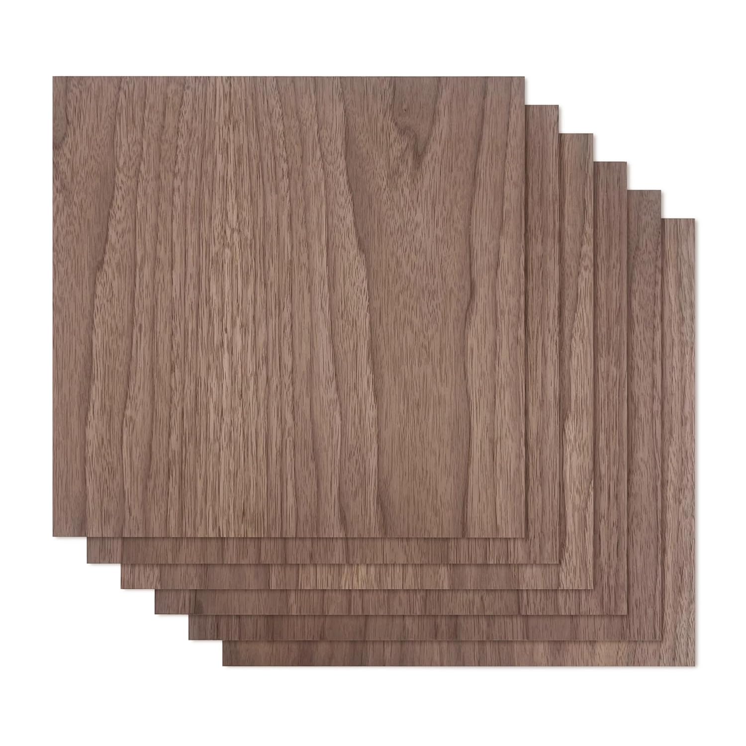 Premium Walnut Plywood Sheets for Laser Cutting and Crafts