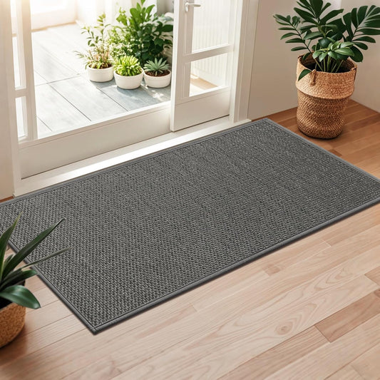 LEKEEPGO Non Slip Door Mat 24x47 for Indoor Entrance Use