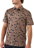 Burlebo Mens Performance Polo Shirt - Lightweight, Quick Dry