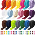 Amtvuzy 80 Yards 20 Colors Zipper by the Yard - Versatile Sewing