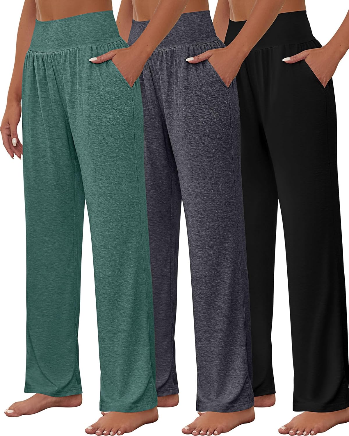 Neer Women's Wide Leg Yoga Pants for Comfy Athletic Wear