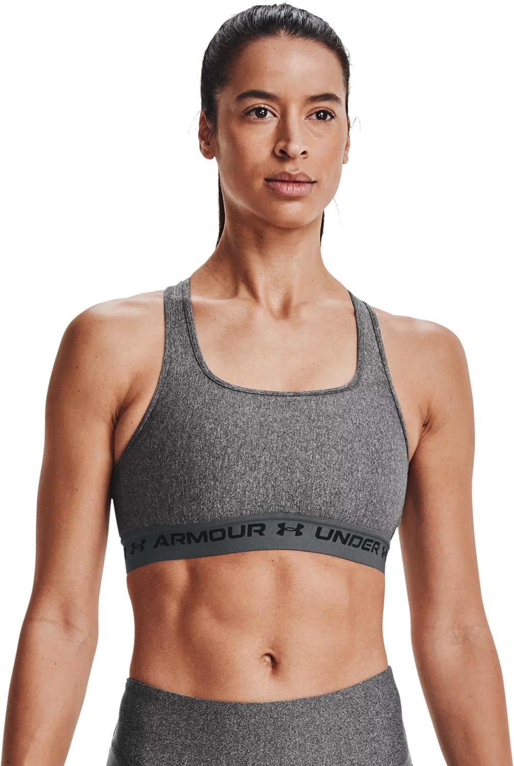 Under Armour Women's Cross-Back Mid Bra for Active Support