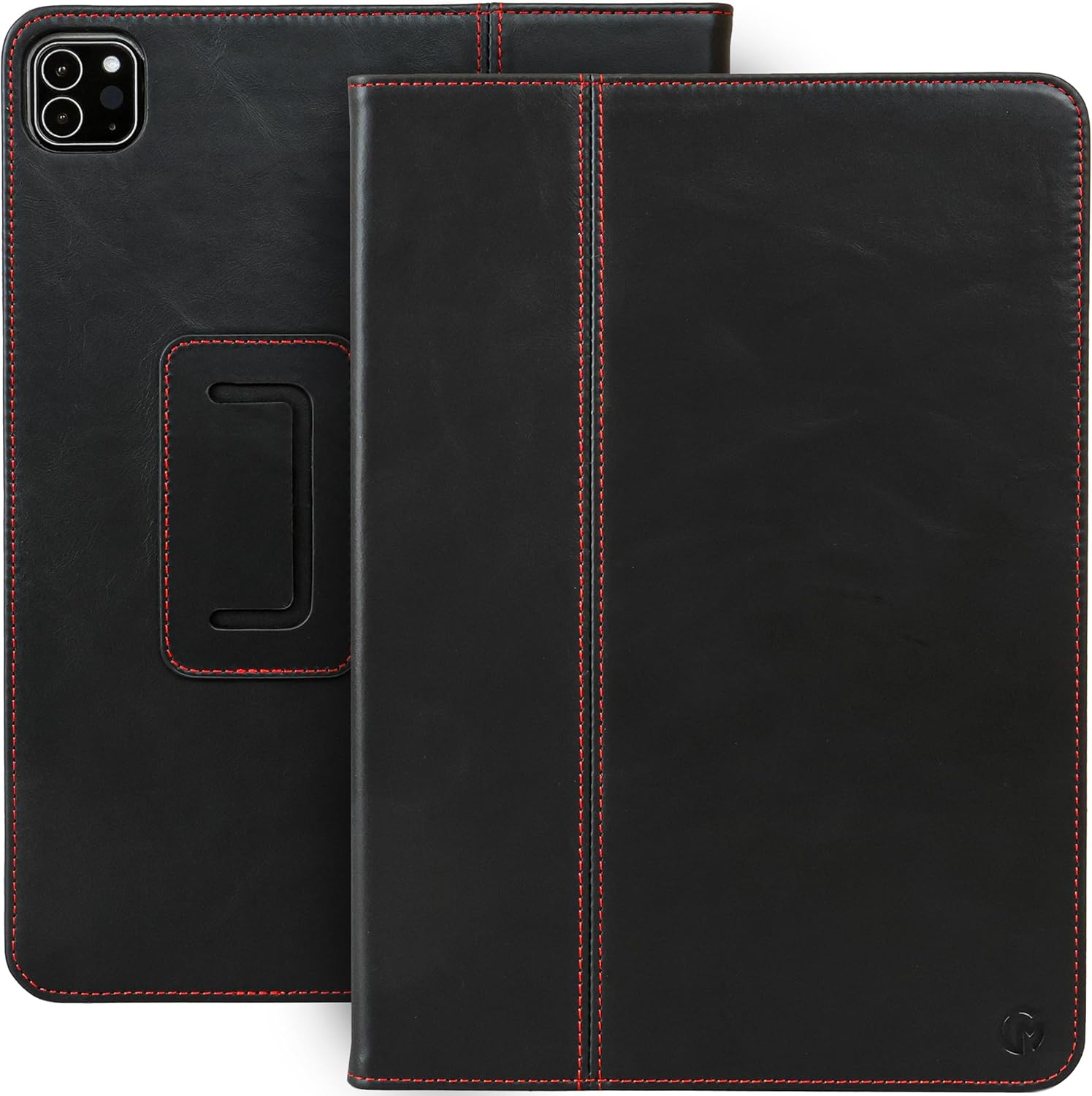 Casemade Real Leather Case for iPad Pro 11 M4 (2024) - Black