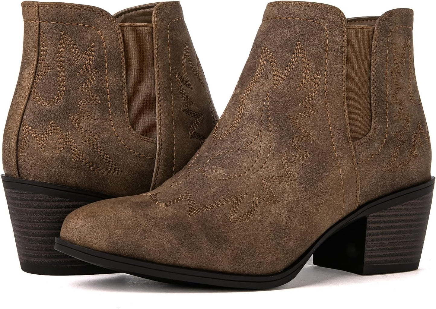 GLOBALWIN Women's Cowgirl Boots for Effortless Western Style