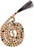 Crystal Mala Beads for Meditation 108 Japa Mala - Handknotted Prayer