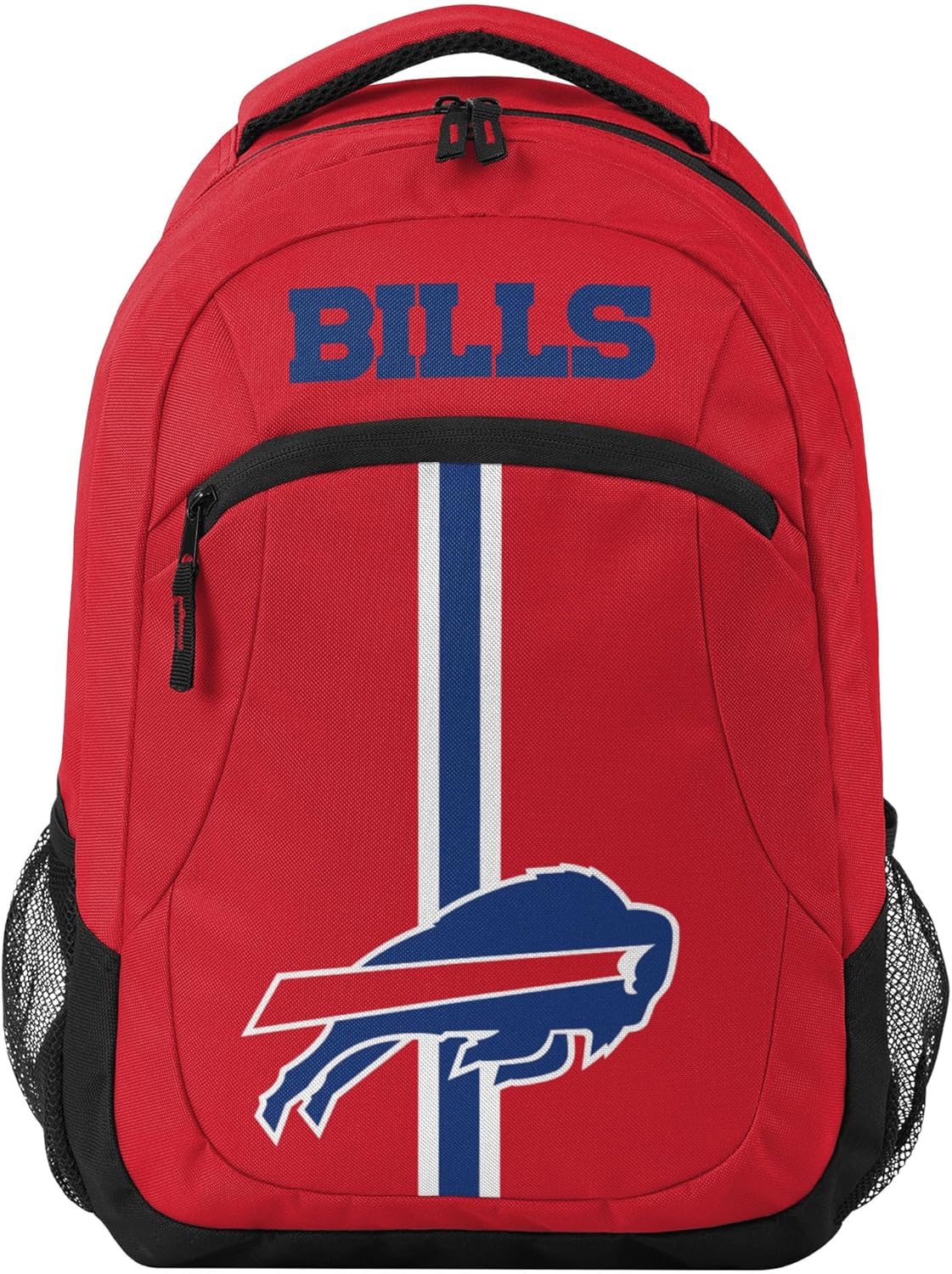 Buffalo Bills NFL Alternate Color Action Backpack - Red Design