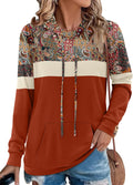 Angerella Hoodies for Women Camo Leopard Print Pullover (Style HK36)