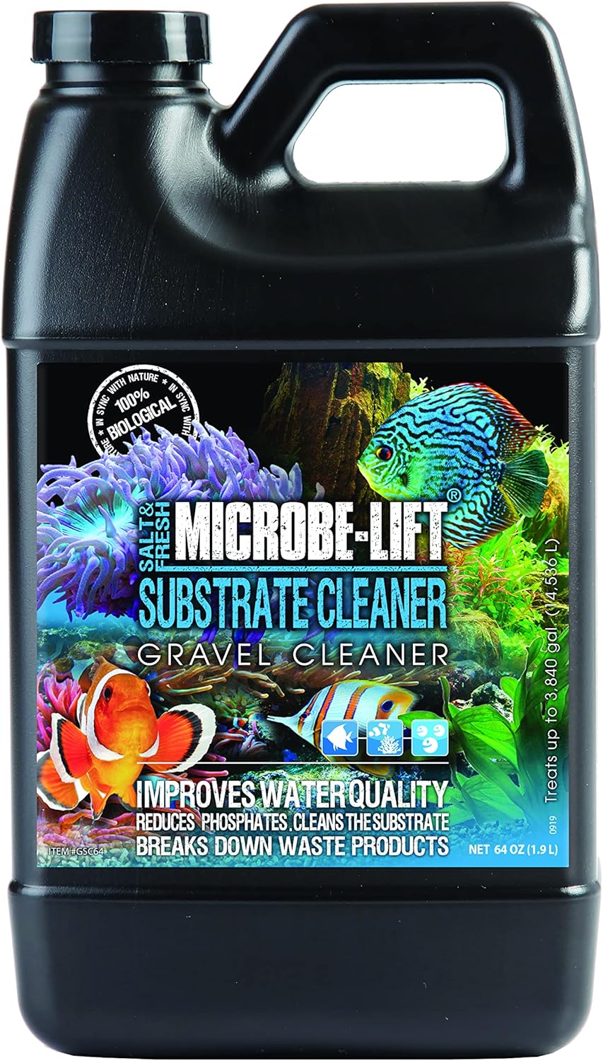 Microbe-Lift Gravel & Substrate Cleaner for Freshwater Tanks