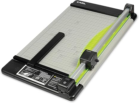 CARL Heavy Duty Rotary Paper Trimmer for Precision Cutting