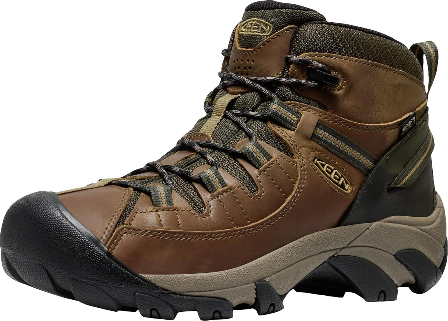 KEEN Men's Targhee 2 Mid Waterproof Hiking Boots for Adventure