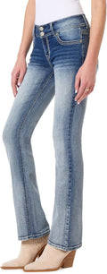WallFlower Luscious Curvy Bootcut Mid-Rise Jeans (Style 7XW6)