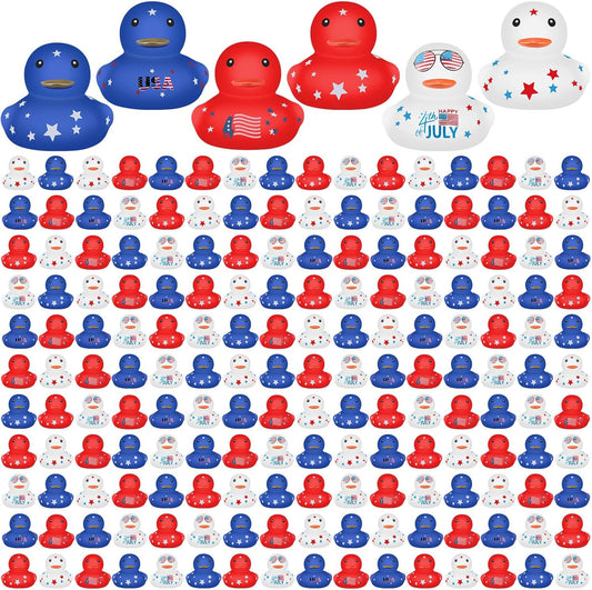 Patriotic Rubber Ducks Bulk for 4th of July Celebrations