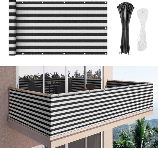 Duerer Balcony Privacy Fence: UV Protection & Stylish Design