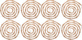 80 Feet Christmas Wooden Beads Garland for Rustic Decor
