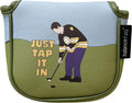 PU Leather Funny Golf Putter Headcover - Velvet Lined Novelty