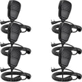 SAMCOM Speaker Mic for Two Way Radios 2-Pin K Type - Clear Voice