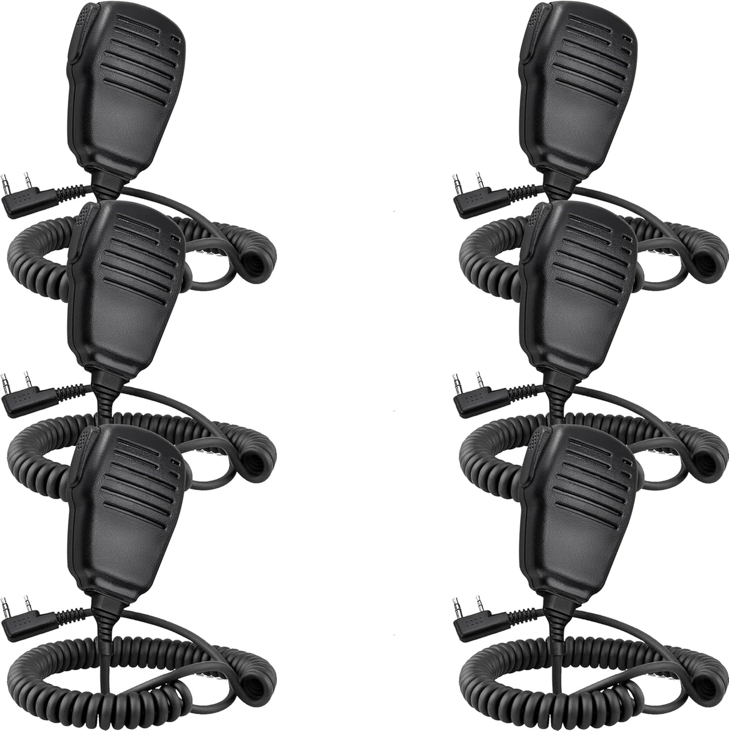 SAMCOM Speaker Mic for Two Way Radios with Reinforced Cable