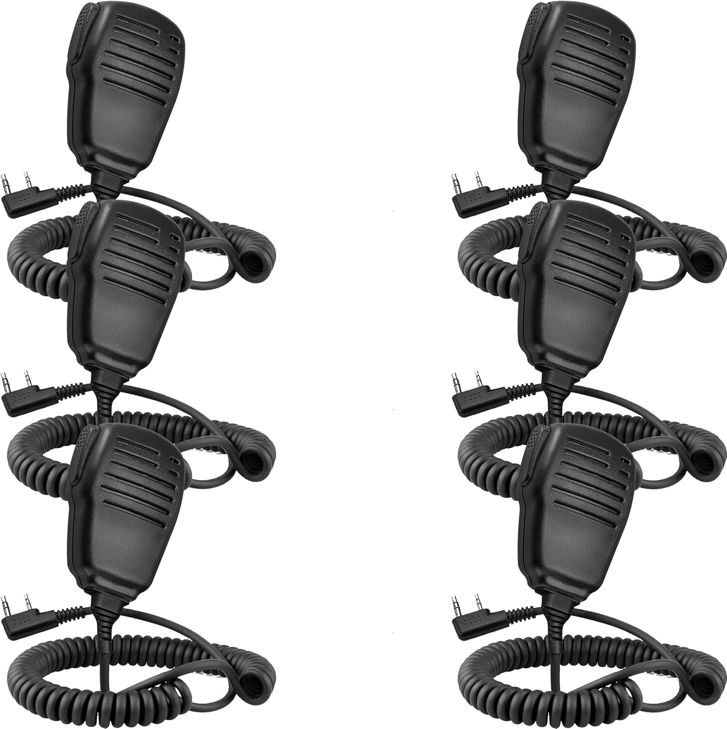 SAMCOM Speaker Mic for Two Way Radios with Reinforced Cable