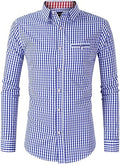 Men's German Bavarian Oktoberfest Button Down Dress Shirt Slim Fit