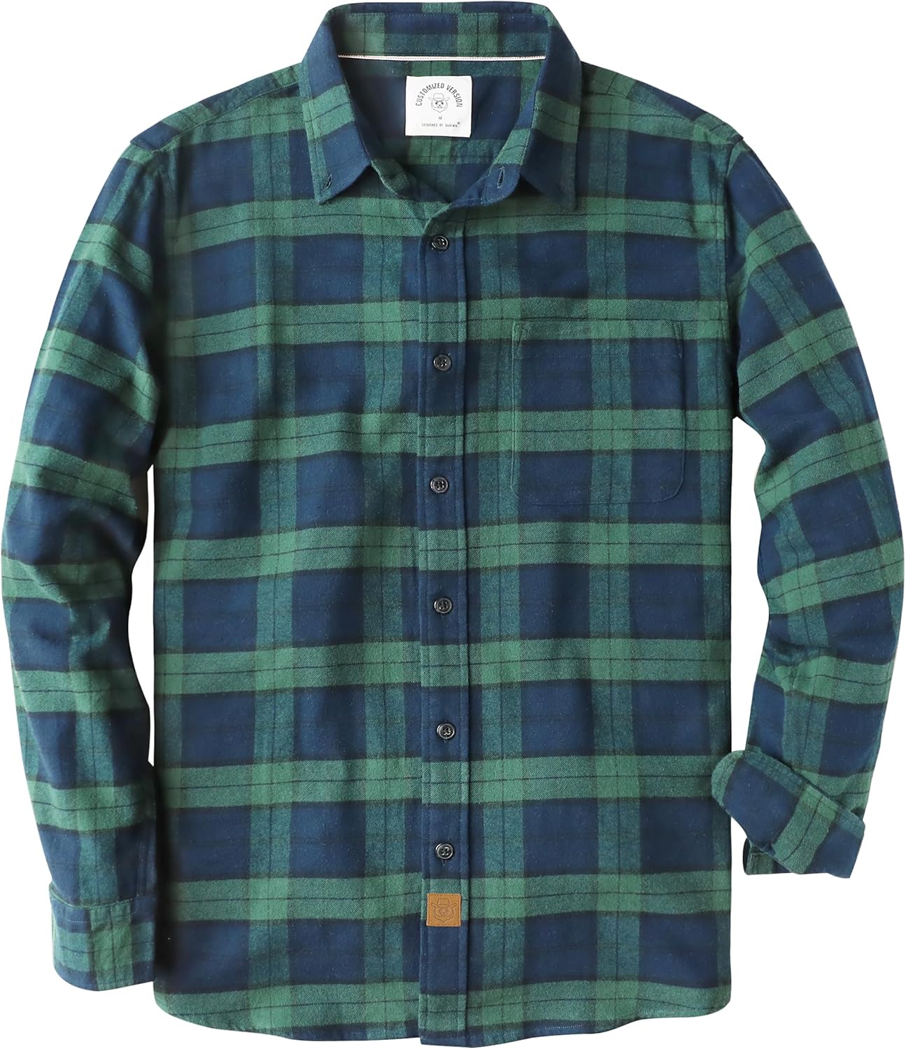 Dubinik Flannel Shirt for Men - Soft Cotton Casual Wear