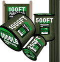 1000Ib Paracord Rope 4mm 100ft/200ft/500ft/1000ft - Heavy Duty