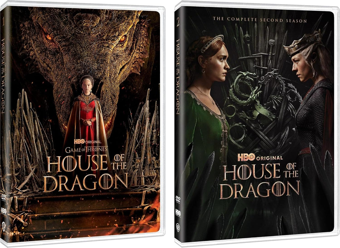 House of the Dragon Complete First and Second Seasons DVD Set