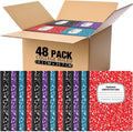 Composition Notebook College Ruled 48 Pack - Value Bulk Set