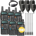 Ham Radio UV-5R Pro 8W Dual Band Two Way Radio - Best Value Handheld