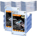 50 Pieces Acrylic Card Holder Screw Protectors for Trading Cards