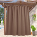 RYB HOME Outdoor Curtain Patio Extra Wide Blackout - Waterproof
