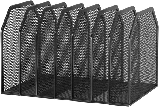 Vertical Heavy-Duty File Organizer - Efficient Desk Solution