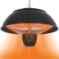 Infrared Hanging Electric Patio Heater W/Remote - Fast 3-Second Heat